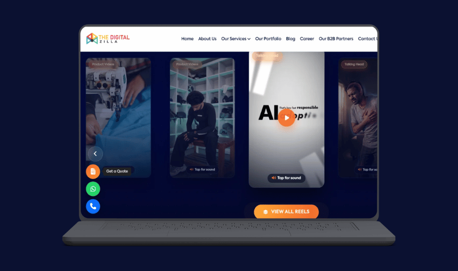 The DigitalZilla Website